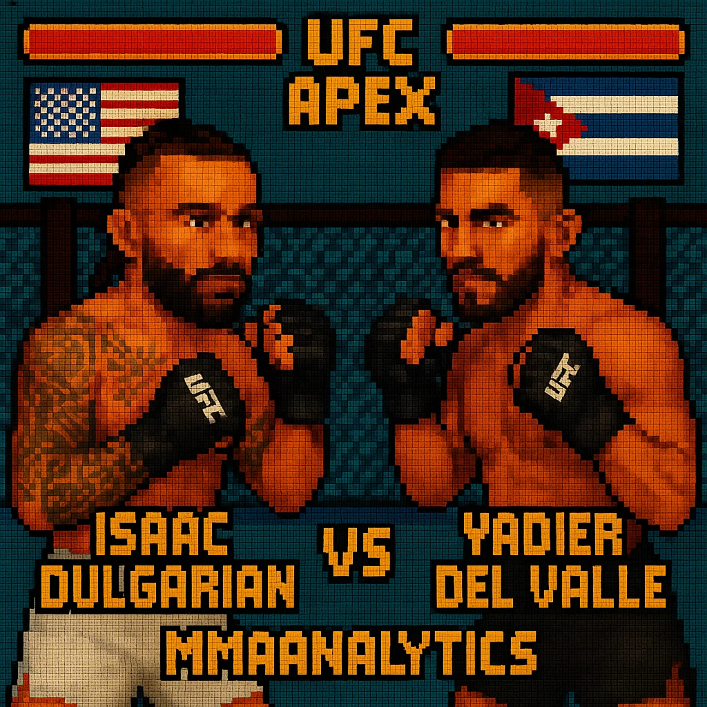 Isaac Dulgarian vs Yadier del Valle - UFC Apex